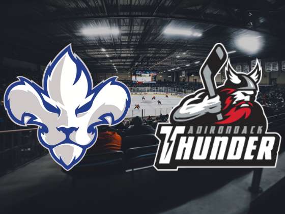 Adirondack Thunder at Trois-Rivieres Lions